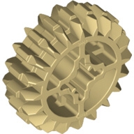 Lego ozubené kolo 20 zubů, béžová (6346517, 6084724, 4514555)